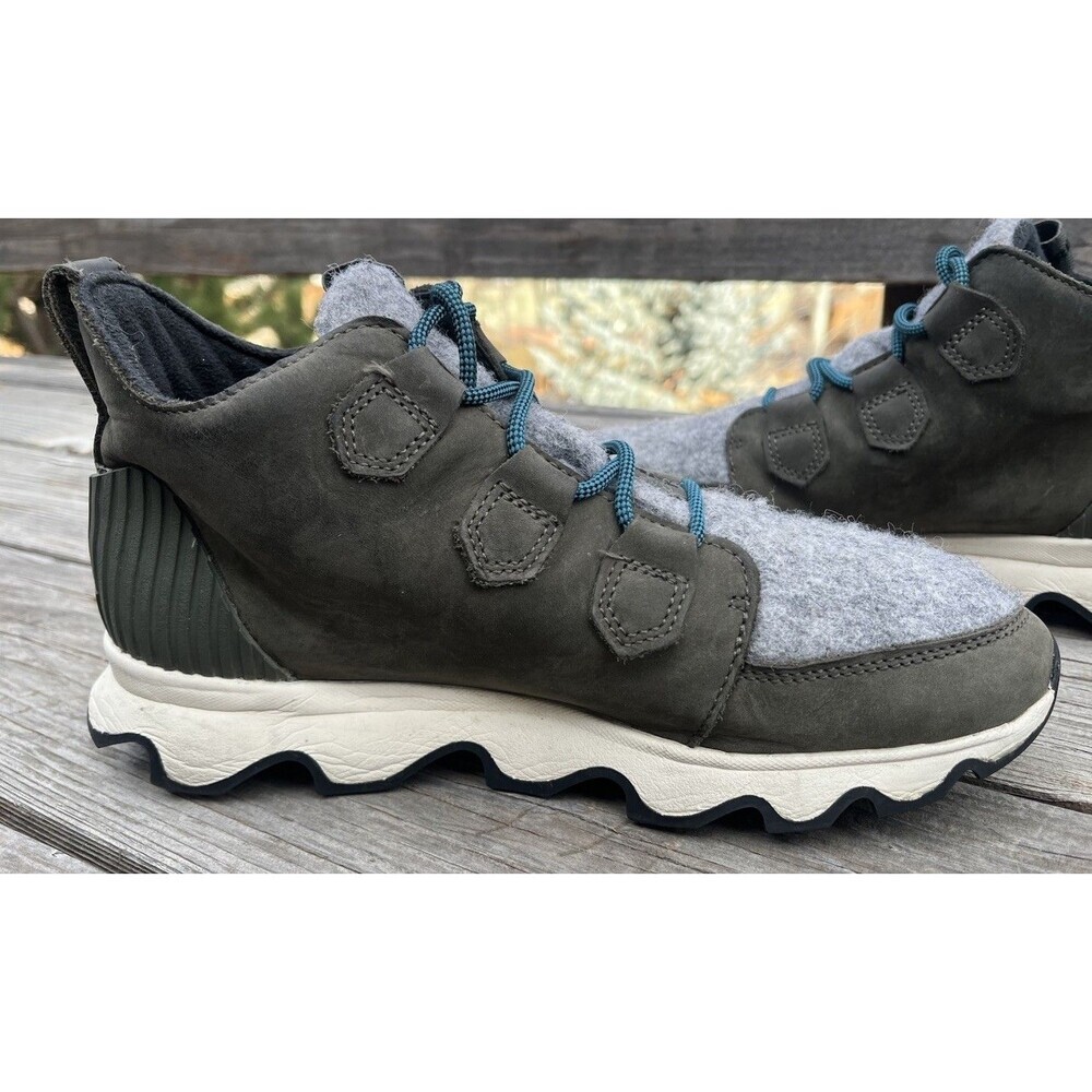 Sorel Kinetic Caribou Women's 9.5 Waterproof Lace Up Winter Ankle Boots NL3767 - Picture 8 of 13